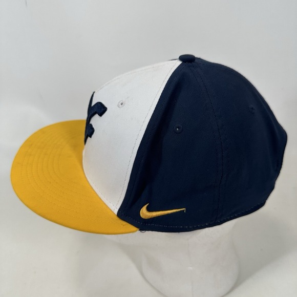 WVU Mountaineers Nike True Snapback Hat Cap NCAA West Virginia Football - Picture 7 of 9